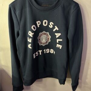 Aeropostale Blue Crew Neck Sweater